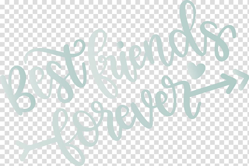 logo font handwriting area line, Best Friends Forever, Friendship Day, Watercolor, Paint, Wet Ink, Meter transparent background PNG clipart