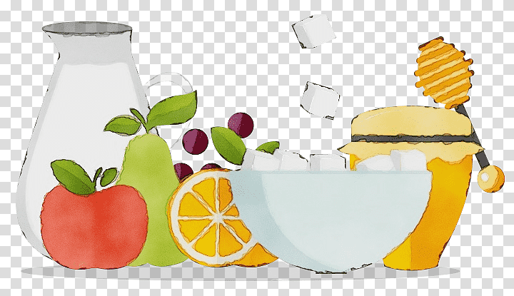 superfood fruit juicy m, Watercolor, Paint, Wet Ink transparent background PNG clipart