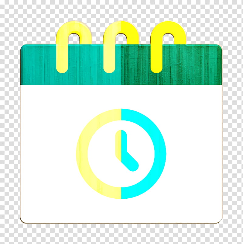 Calendar icon Deadline icon Startups icon, Logo, Yellow, Number, Meter transparent background PNG clipart