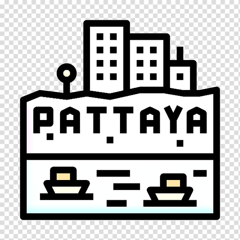 Pattaya icon Place icon, Text, Logo transparent background PNG clipart