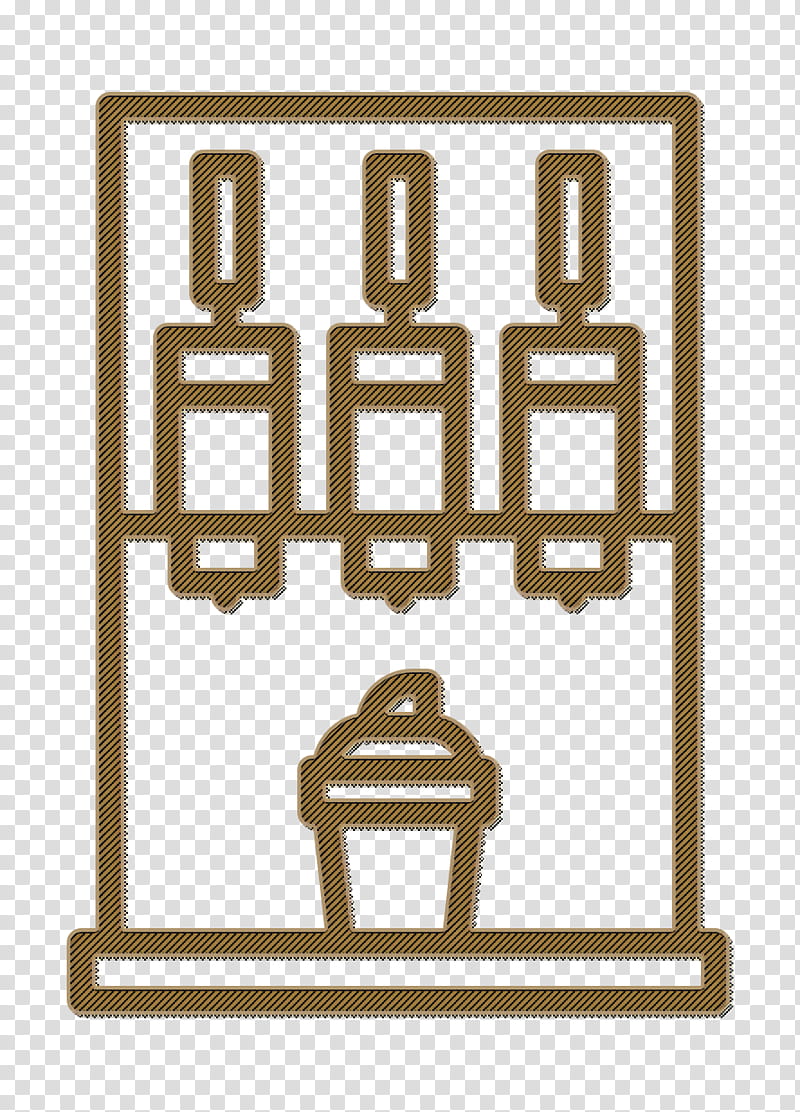 Waffle icon Ice Cream icon Machine icon, Rectangle transparent background PNG clipart