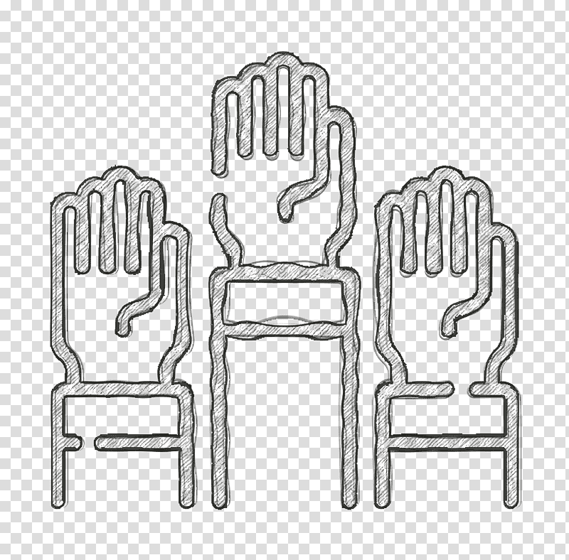 Raise hand icon Voting icon Class icon, University Of Florida, Chair M, College, Information System, Meter, Student Information System transparent background PNG clipart