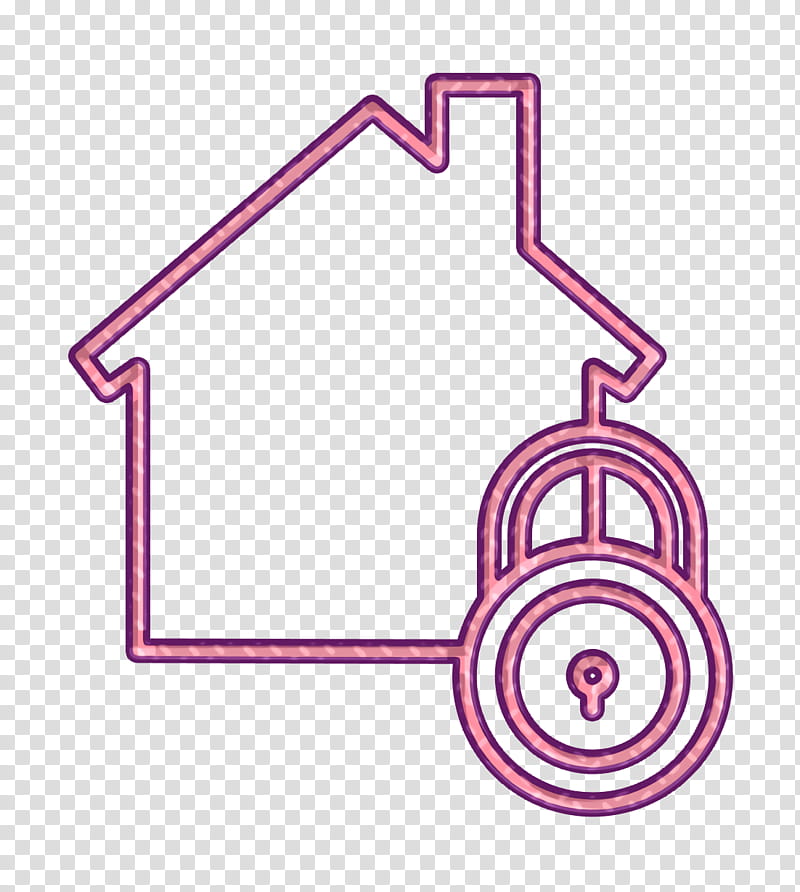 Cyber icon Furniture and household icon Home icon, Line transparent background PNG clipart