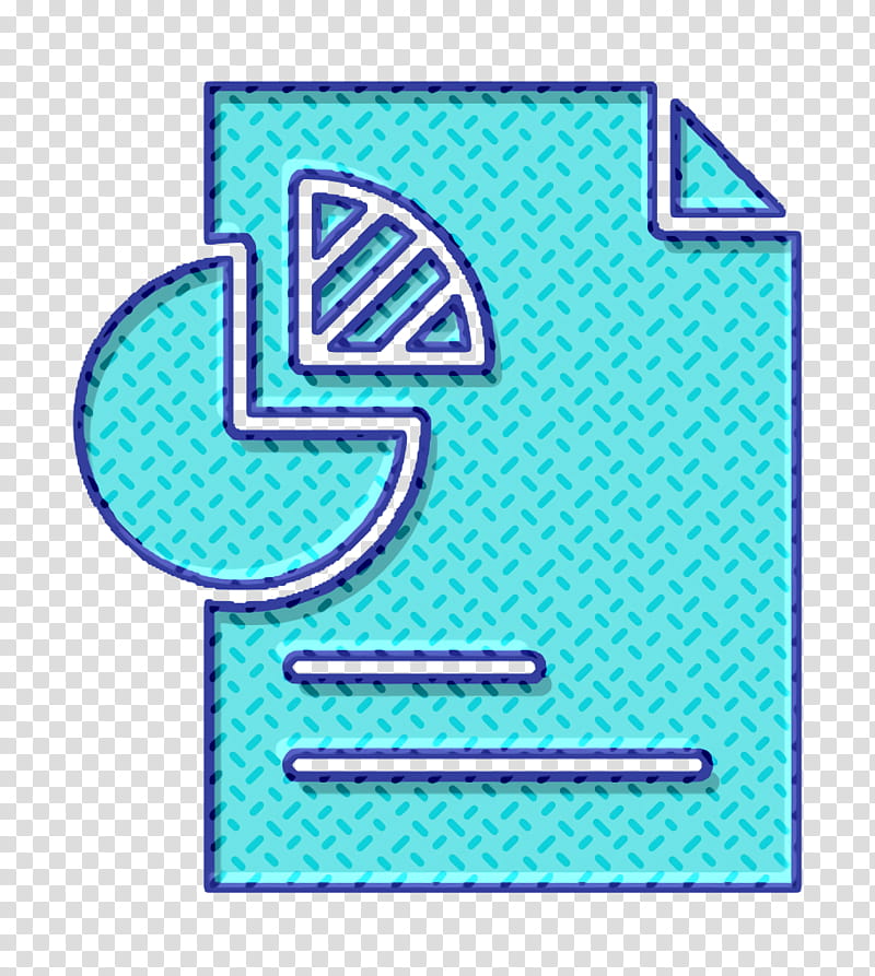 Document icon Cyber icon Data icon, Aqua, Turquoise, Electric Blue, Line, Symbol transparent background PNG clipart