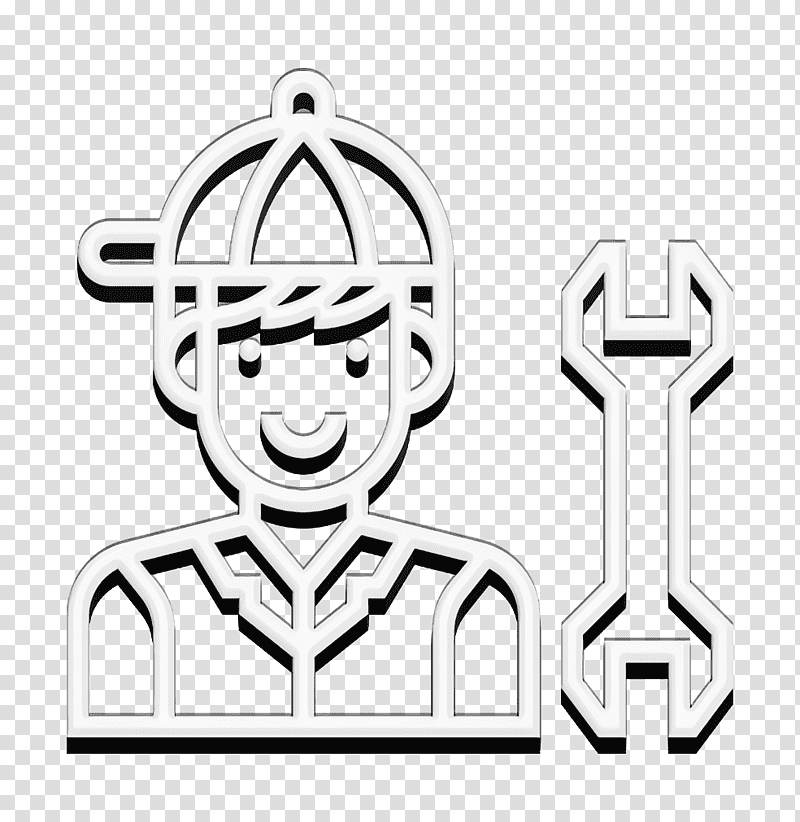 Motor Sports icon Technician icon, Line Art, Meter, Black And White M, Logo, Black And White
, Text transparent background PNG clipart