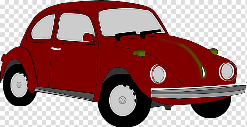 City car, Land Vehicle, Red, Classic Car, Vehicle Door, Vintage Car, Volkswagen Beetle, Model Car transparent background PNG clipart