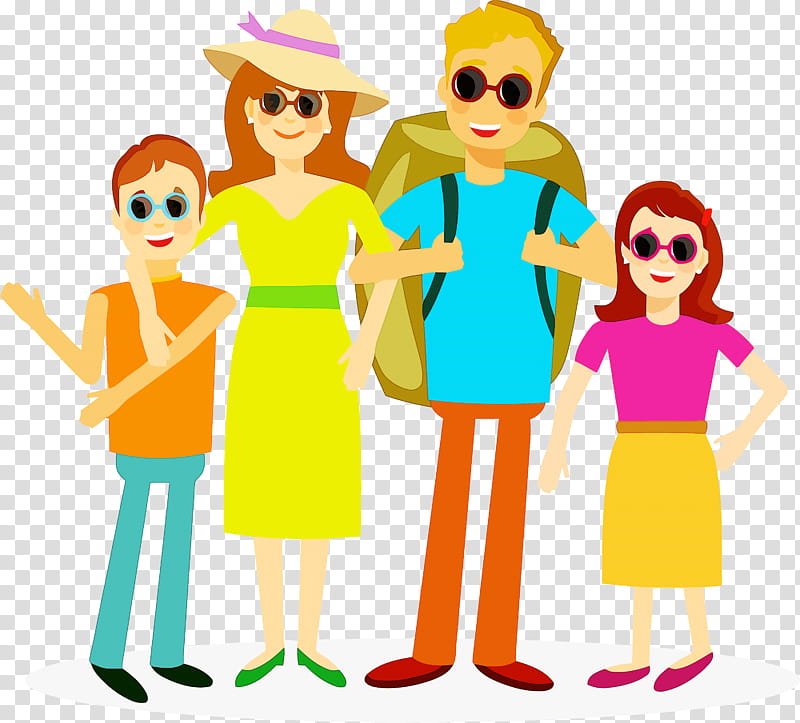 family day happy family day family, Cartoon, Fun, Sharing transparent background PNG clipart