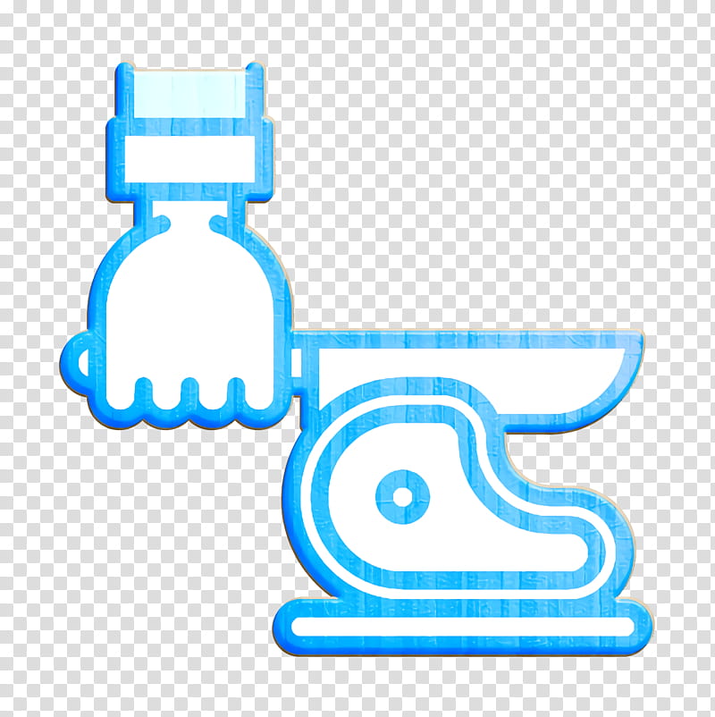 Knife icon Butcher icon, Blue, Text, Azure, Electric Blue, Symbol, Logo transparent background PNG clipart