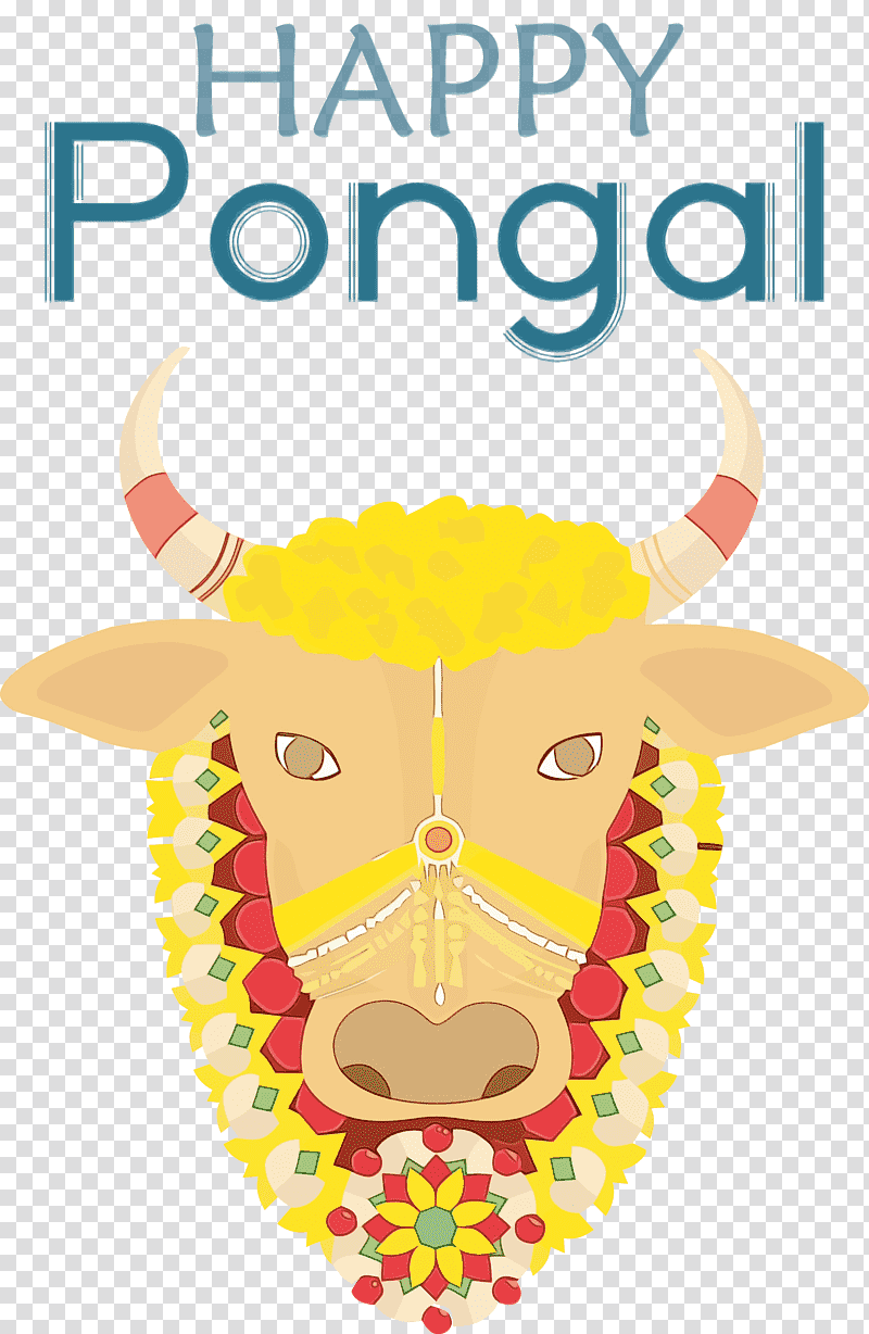 Happy Pongal Celebration Background With South Indian Young Woman Worship  The Bull Animal. 23223249 Vector Art at Vecteezy