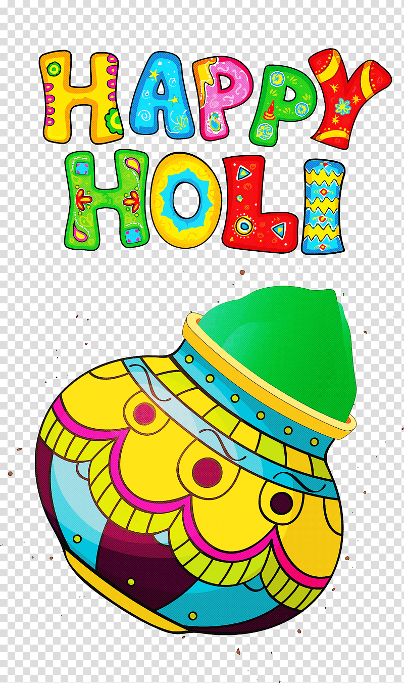 Happy Holi, Yellow, Line, Meter, Recreation, Mathematics, Geometry transparent background PNG clipart