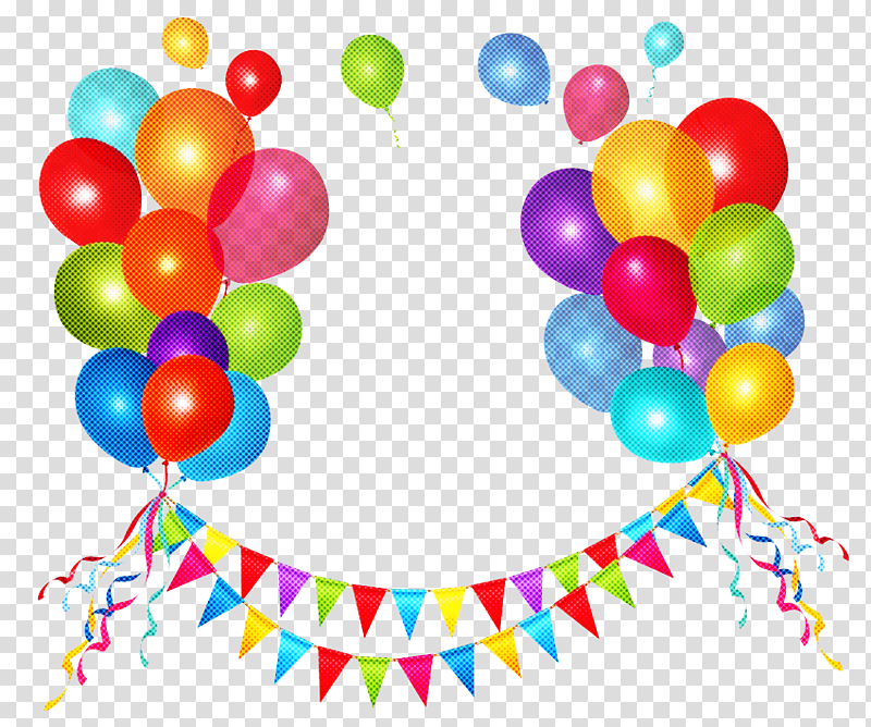 balloon gift birthday greeting card ribbon, Birthday
, Festival, Holiday, View Card, Party, Cartoon transparent background PNG clipart