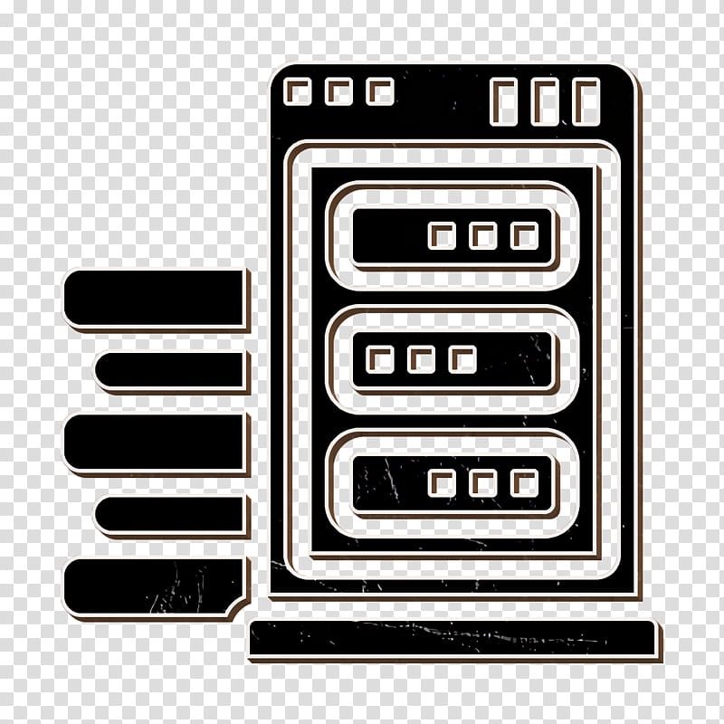 Computer Technology icon Server icon Data server icon, Digital Art, Multimedia, File Server transparent background PNG clipart