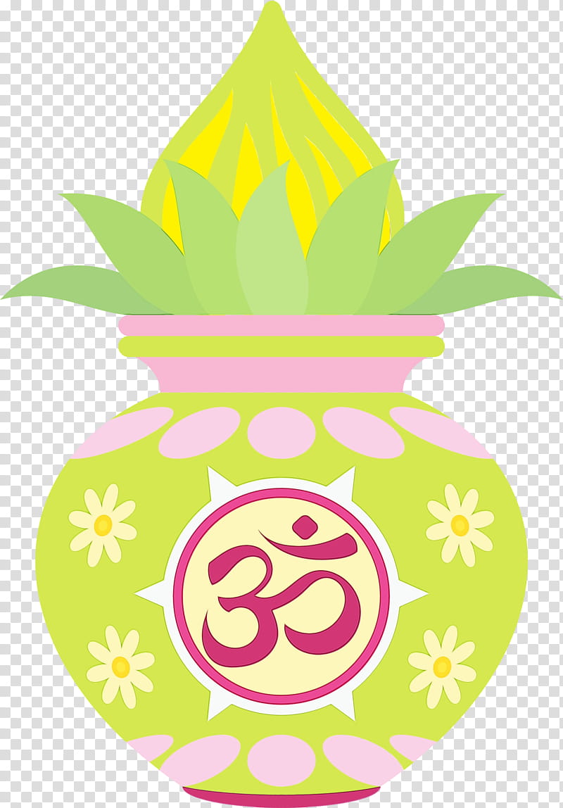 sheetla ashtami symbol perfection incarnation, Kalash, Watercolor, Paint, Wet Ink transparent background PNG clipart