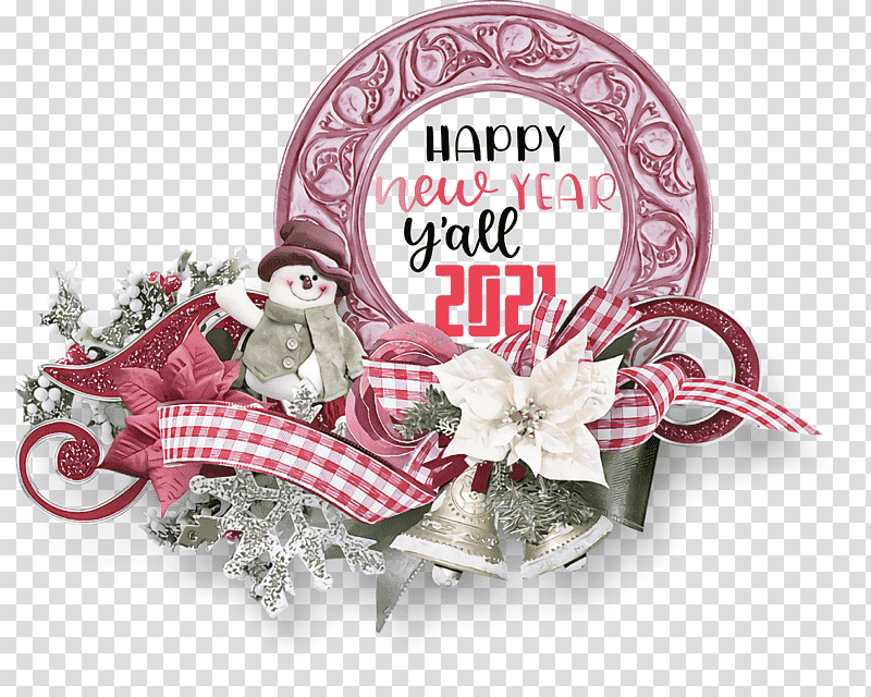 2021 happy new year 2021 New Year 2021 Wishes, Christmas Day, Candle, Christmas Ornament, Christmas Ornament M, Gift, Frame transparent background PNG clipart