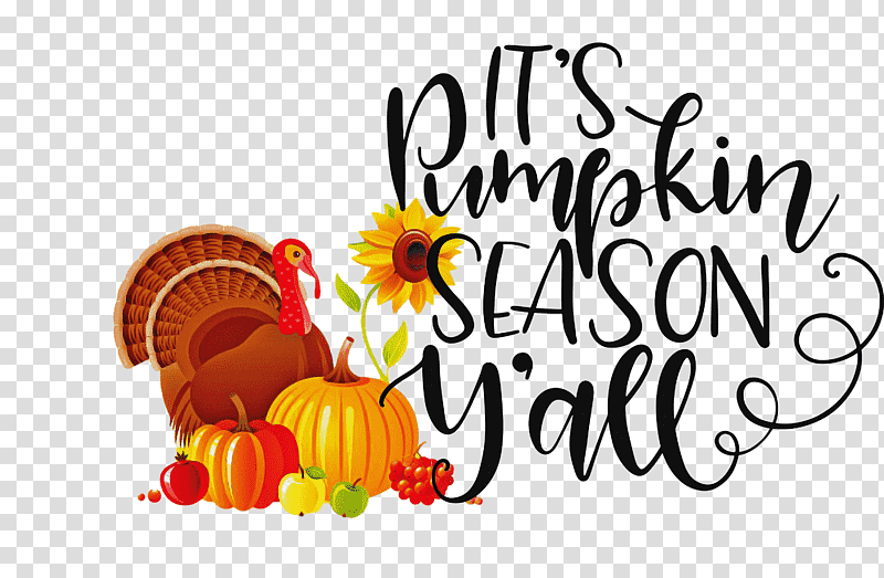 Pumpkin Season Thanksgiving Autumn, Greeting Card, Cut Flowers, Text, Fruit transparent background PNG clipart