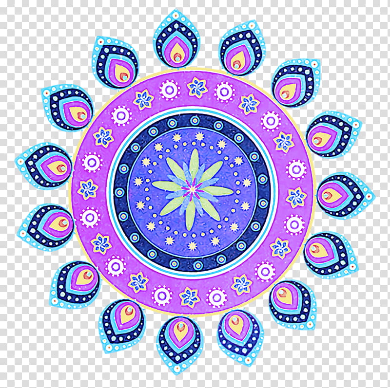 rangoli, Circle transparent background PNG clipart