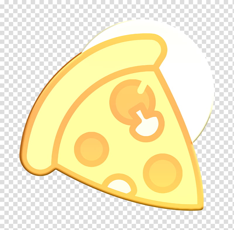 Street Food icon Pizza icon, Yellow, Meter, Computer transparent background PNG clipart