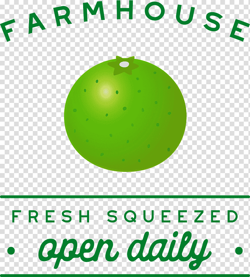 farmhouse fresh squeezed open daily, Green, Line, Meter, Fruit, Mathematics, Geometry transparent background PNG clipart