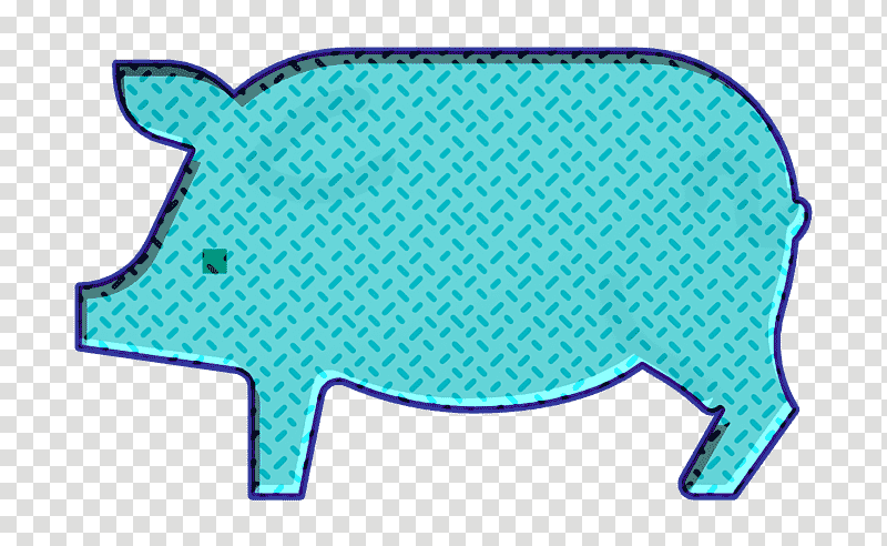 Food icon Pig icon Pork icon, Snout, Turquoise M, Green, Meter, Microsoft Azure, Science transparent background PNG clipart