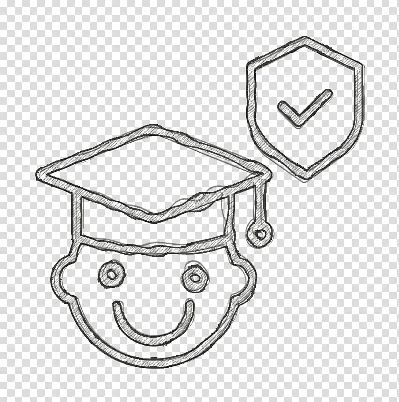 Insurance icon Scholarship icon, Pixel Art, Line Art, Graduation Ceremony, Hat, Royaltyfree, Square Academic Cap transparent background PNG clipart