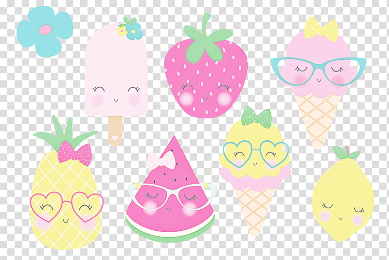 Ice cream, Fruit, Ice Cream Cone, Breakfast, Juice, Garlic Bread, Japanese Cuisine, Toast transparent background PNG clipart