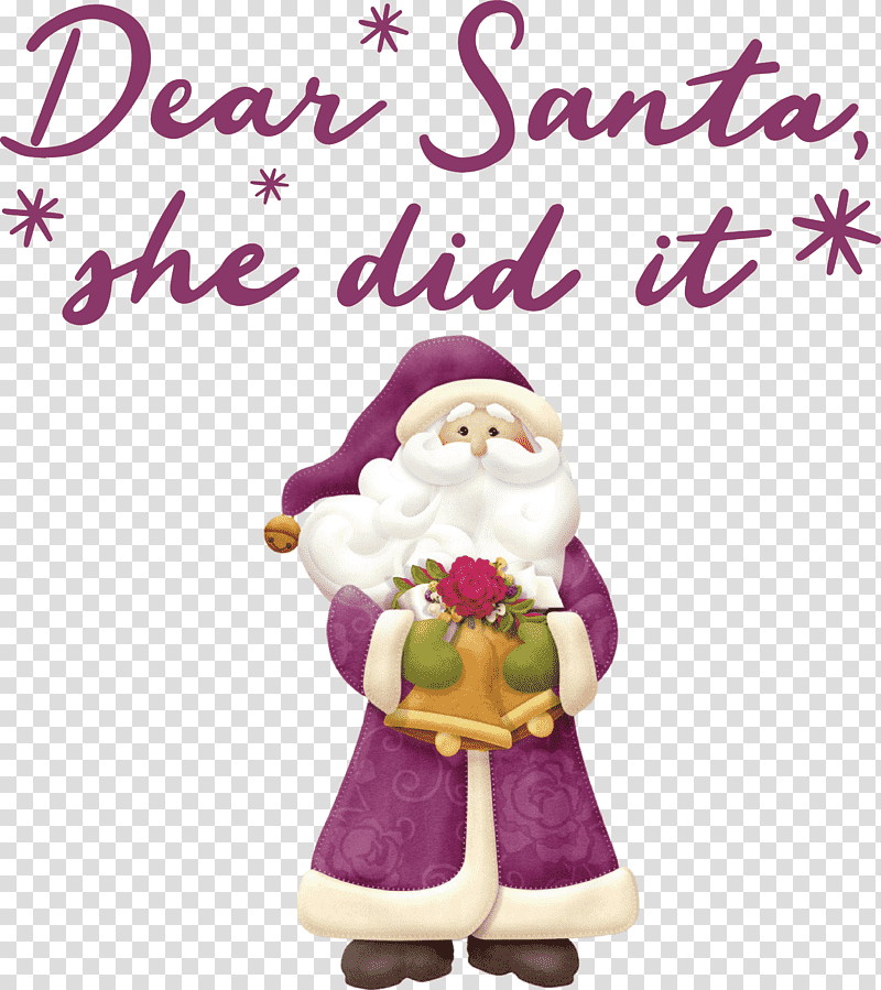 Dear Santa Santa Christmas, Christmas , Christmas Ornament, Christmas Day, Holiday Ornament, Christmas Ornament M, Santa Clausm transparent background PNG clipart