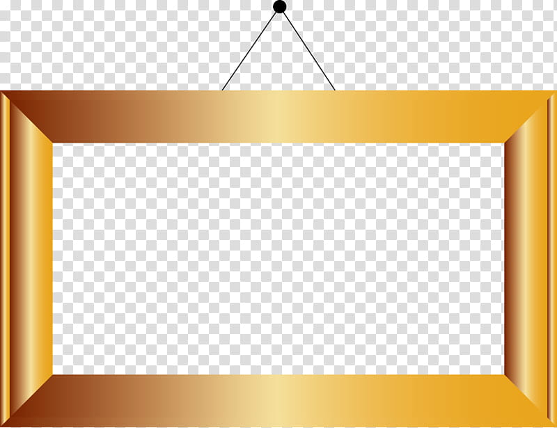 Frame Frame Hanging Frames, Frame, Frame, Hanging Frames, Angle, Line, Yellow, Meter transparent background PNG clipart