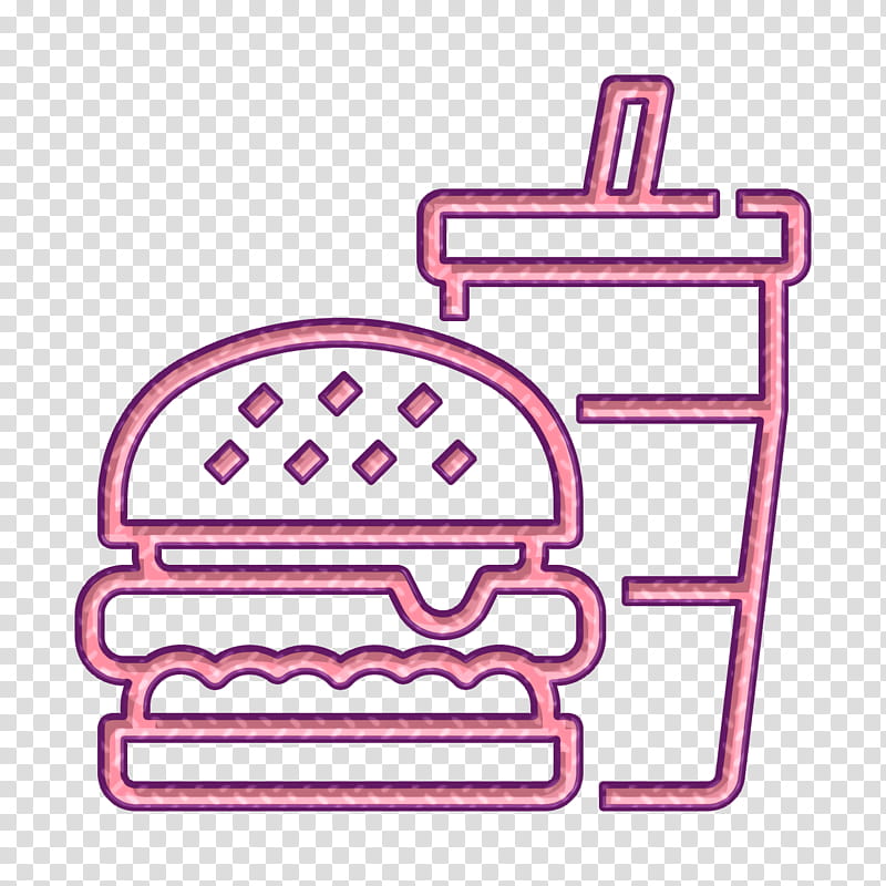 Burger icon Coffee Shop icon, Angle, Line, Area, Meter transparent background PNG clipart