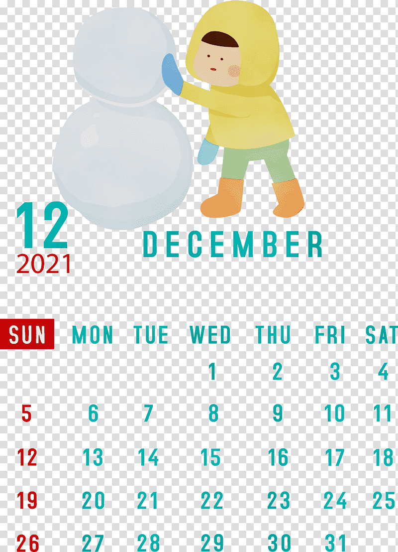font meter line infant, December 2021 Printable Calendar, December 2021 Calendar, Watercolor, Paint, Wet Ink, Samsung transparent background PNG clipart