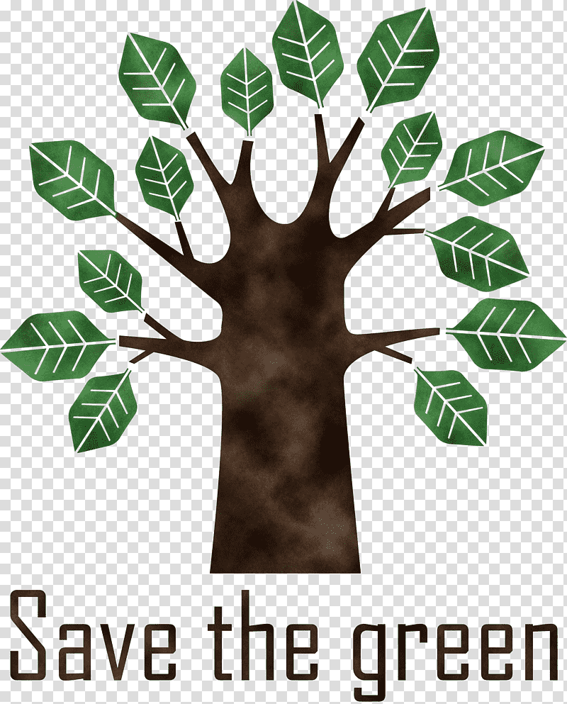 Save the green arbor day, Leaf, Drawing, Tree, Cartoon, Painting, Watercolor Painting transparent background PNG clipart