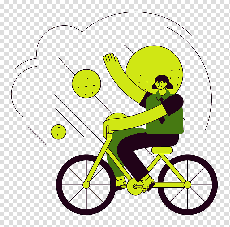 bicycle bicycle frame hybrid bike bicycle wheel cycling, Cartoon transparent background PNG clipart