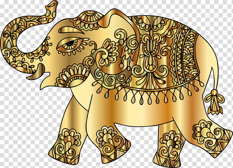 Indian Elephant, Gold, African Elephant, Elephant Gold, Zazzle, Pachydermata, Mug, Elephants transparent background PNG clipart