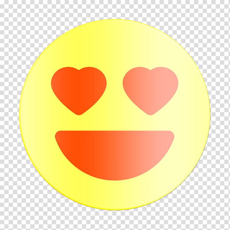 Smiley and people icon Emoji icon In love icon, Yellow, Circle, Computer, Precalculus, Mathematics, Analytic Trigonometry And Conic Sections transparent background PNG clipart