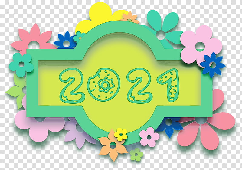 computer circle green flower meter, Happy Spring
, Spring Frame, 2021 Spring Frame, Watercolor, Paint, Wet Ink, Mathematics transparent background PNG clipart