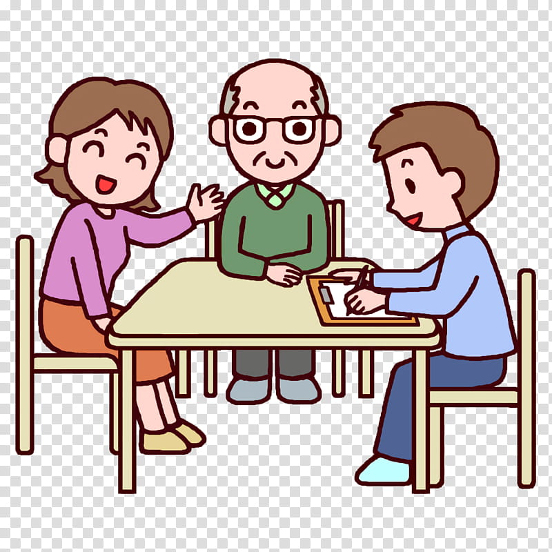 Care worker, Social Group, Conversation, Groupm, Line, Area, Cartoon, Behavior transparent background PNG clipart