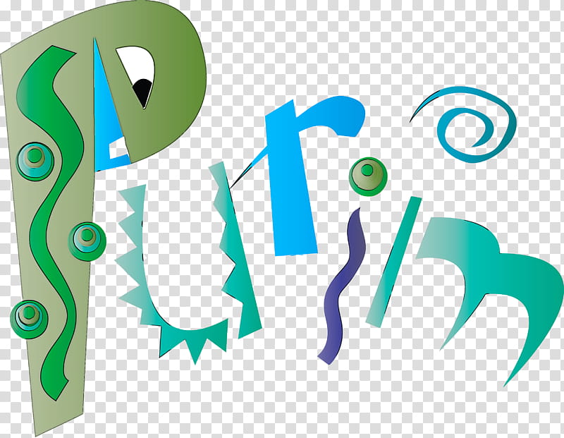 Purim Jewish Holiday, Text, Logo transparent background PNG clipart