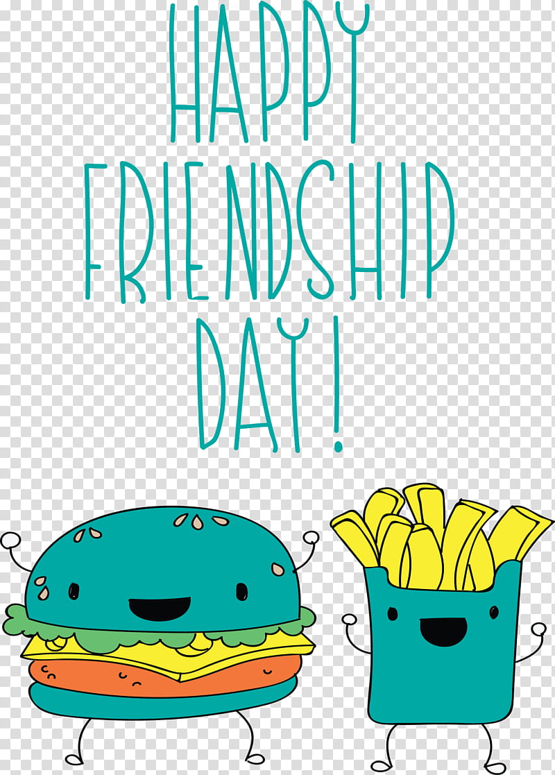 Friendship Day Happy Friendship Day International Friendship Day, Green, Junk Food, Fast Food transparent background PNG clipart