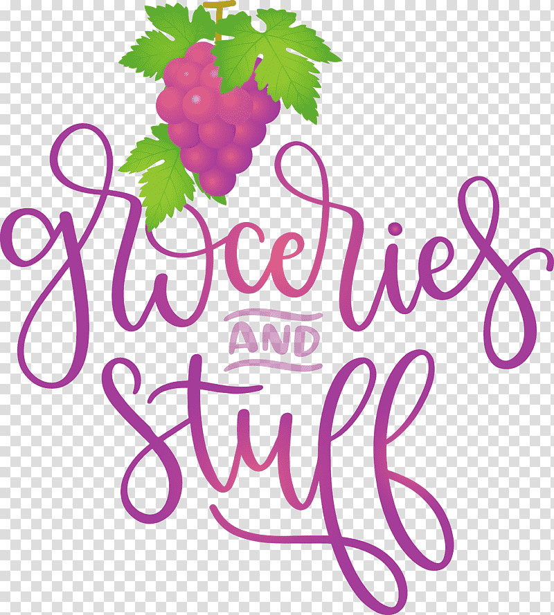 Groceries And Stuff Food Kitchen, Grape, Text, Page Six, Silhouette, Grapevines, Floral Design transparent background PNG clipart