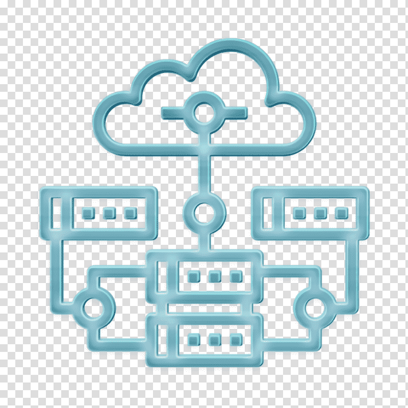 Server icon Cloud Technology icon, Computer Network, Managed Services, Infrastructure, System, Business, Information Technology transparent background PNG clipart