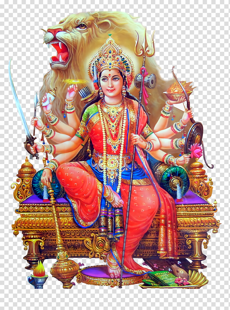 Durga Ashtami, Durga Puja, Santoshi Mata, Devi, Kali, Lakshmi, Shiva transparent background PNG clipart