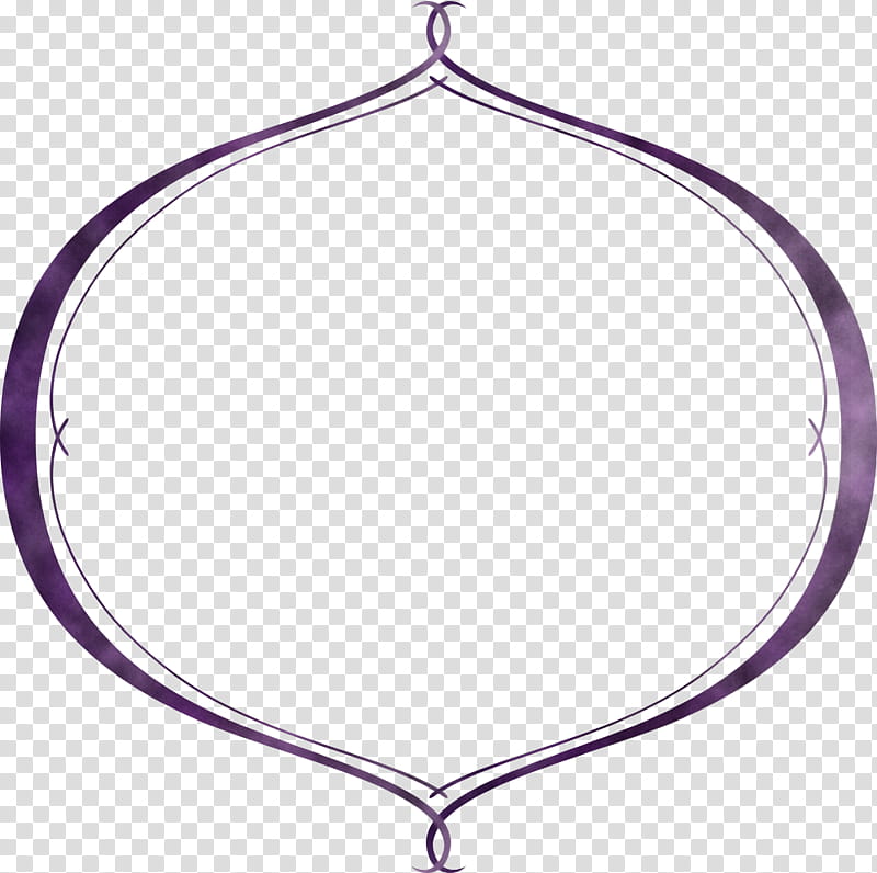 Oval Frame, Purple, Line, Jewellery, Human Body, Mathematics, Geometry transparent background PNG clipart