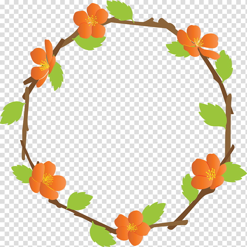 Floral Frame Flower Frame Spring Frame, Nature Frame, Floral Design transparent background PNG clipart