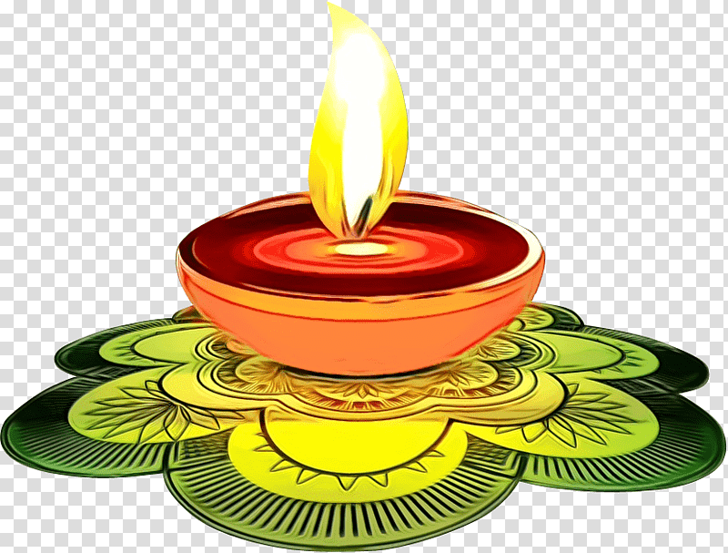 Diwali, Watercolor, Paint, Wet Ink, Oil Lamp, Fireworks, Tableware transparent background PNG clipart