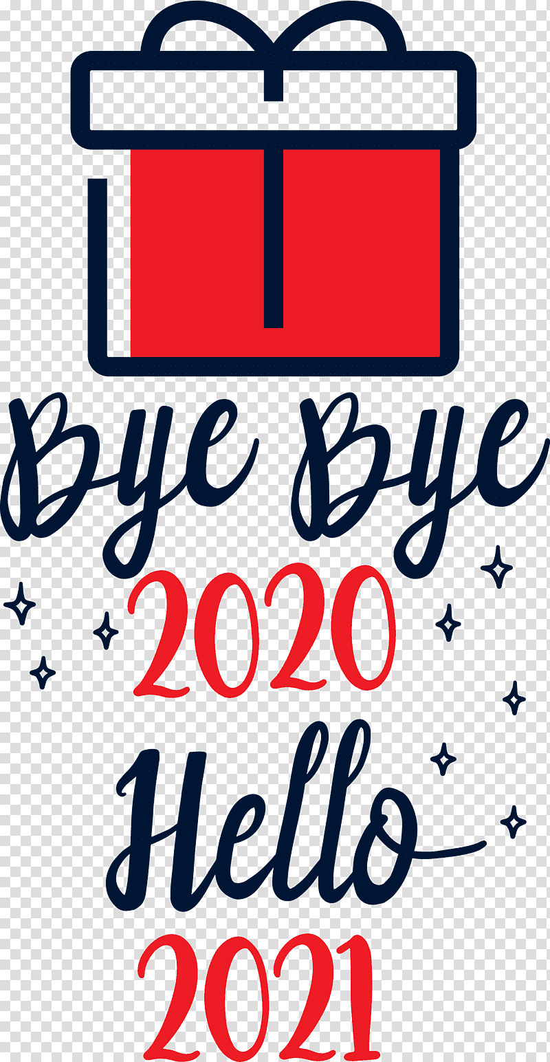 Hello 2021 Year Bye bye 2020 Year, Christmas Day, Abstract Art, New Year, Fireworks, Line Art, Ornament transparent background PNG clipart