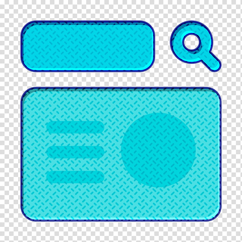 Search icon Wireframe icon, Mobile Phone, User Interface, Website Wireframe, Mobile Phone Case, Mobile Phone Accessories, Turquoise, Area transparent background PNG clipart
