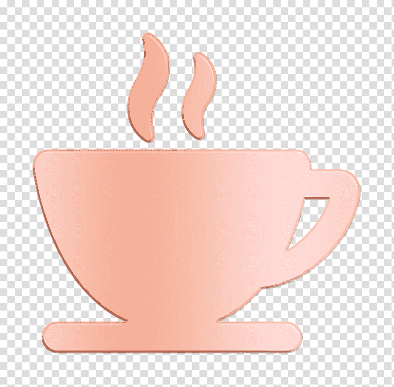 Cup of Coffee icon Cup of drink icon Tea icon, Food Icon, Meter, Skin, Hm, Peach transparent background PNG clipart