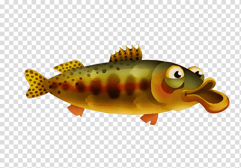 bony fishes fishing bait fish perch fishing, Watercolor, Paint, Wet Ink, Science, Biology transparent background PNG clipart