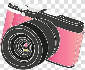 Camera lens, Cartoon Camera, Vintage Camera, Retro Camera, Watercolor, Paint, Wet Ink, Mirrorless Interchangeablelens Camera transparent background PNG clipart thumbnail