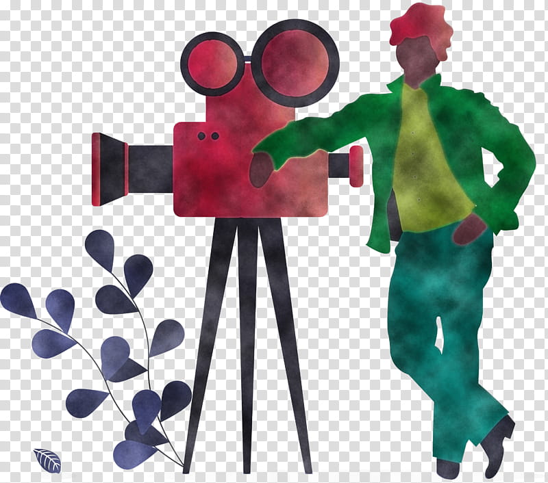 videographer video camera, Animation transparent background PNG clipart