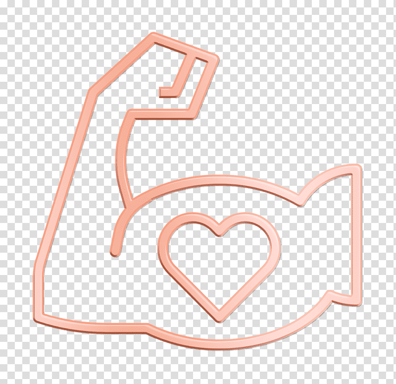 Strong icon Health icon Exercise icon, Muscle, Biceps, Computer Monitor transparent background PNG clipart